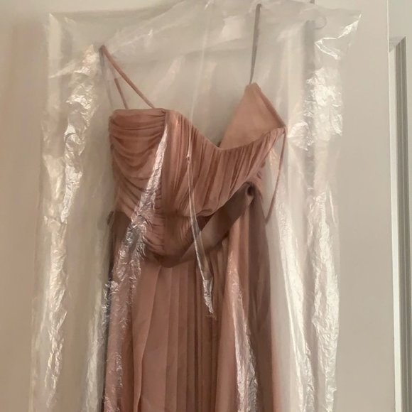 Blush Bridesmaid or Prom Gown - Picture 2 of 5